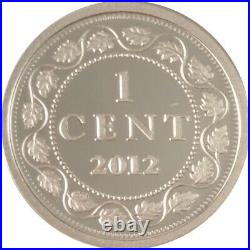 2012 Canada Limited Edition Farewell to the Penny 5-Coin Fine Silver Set