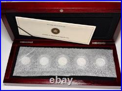 2012 Canada Limited Edition Farewell to the Penny 5-Coin Fine Silver Set