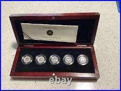 2012 Canada Limited Edition Farewell to the Penny 5-Coin Fine Silver Set #323