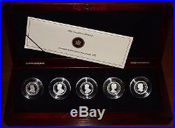 2012 Canada RCM FAREWELL TO THE PENNY 5 Fine Silver Coins SET RARE 5000 only