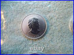 2012 Canada SILVER Maple 1 oz BU in Original Mylar (10 coin sheet)