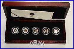 2012 Farewell to the Penny 5 coin Canada Fine Silver Proof set