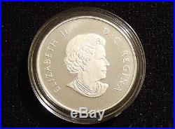 2013 $10 O Canada 99.99 % Fine Silver Set With Collector's Box 12 Coins