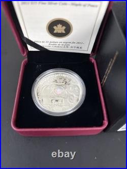 2013 $15 Fine Silver Coin Maple Of Peace