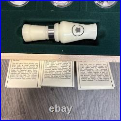 2013-2014 $10 Ducks of Canada Silver 3 Coin Set with Display Case and Duck Cal