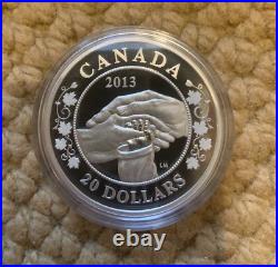 2013 $20 Fine Silver Coins 3 Canada Coin Set Birth of the Royal Infant