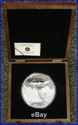 2013 $250 Kilo 99.99% Pure Silver Coin Canadas Arctic Landscape Box COA