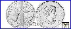 2013 5oz Proof $50'The Beaver'. 9999 Fine Silver Coin (13089) (NT) (OOAK)