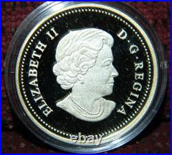 2013 CANADA $15 MAPLE OF PEACE ELEPHANT PROOF SILVER COIN WithHOLOGRAM + BOX