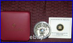 2013 CANADA $15 MAPLE OF PEACE ELEPHANT PROOF SILVER COIN WithHOLOGRAM + BOX
