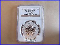2013 Canada 25th Anniversary Silver Maple Leaf 5 Coin Set Ngc Pf70 Reverse Proof