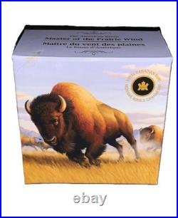 2013 Canada $100 Bison Stampede. 9999 Silver Coin 1 oz