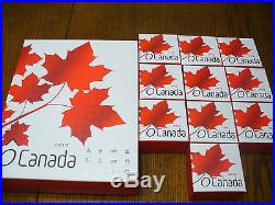 2013 Canada 10X $10 Fine Silver. 999 oh CANADA SERIES 10 COINS BONUS FREE BOX