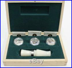 2013 Canada $10 Ducks Of Canada With Duck Call Coin Set. 9999 Pure Silver