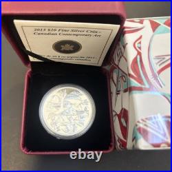 2013 Canada $20 Canadian Contemporary Art 1 Ounce Pure Silver Coin