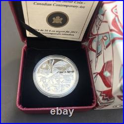 2013 Canada $20 Canadian Contemporary Art 1 Ounce Pure Silver Coin