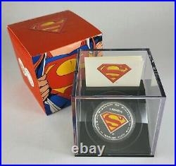2013 Canada $20 Fine Silver Coin 75th Anniversary of Superman The Shield