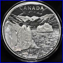2013 Canada $250 One Kilogram Fine Silver Coin Canada's Arctic Landscape
