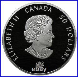 2013 Canada $50 Shannon and Chesapeake Fine Silver Proof 5 oz #19846