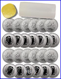 2013 Canada $5 1 oz. Silver Maple Leaf Roll of 25 Coins SKU27308