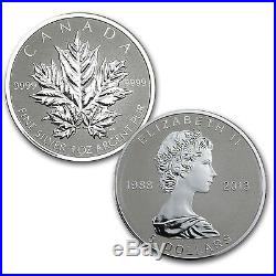 2013 Canada 5-Coin Silver Maple Leaf 25th Anniversary Set SKU #72412