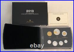 2013 Canada 7-Coin Fine Silver Proof Set Royal Canadian Mint. 9999 RCM#121827