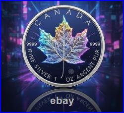2013 Canada Maple Tokyo 1oz. 9999 Silver Colorized Coin in Slab