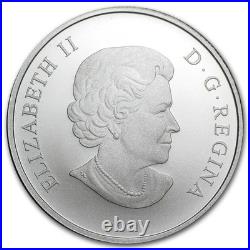 2013 Canada Silver $100 Coin American Bison Stampede 1 oz. 9999 OGP