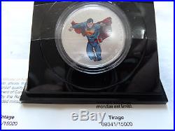 2013 Canada Superman 75th Anniversary 7 Coin Collection (1)14kt Gold-(5) Silver