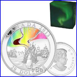 2013 Fine Silver Hologram Coin A Story of the Northern Lights The Great Hare