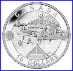 2013 O Canada $10 Fine Silver 6-Coin Set