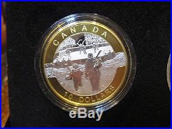 2013 Special Edition 12 Coin O Canada Gold Plated. 9999 Silver Set No Tax