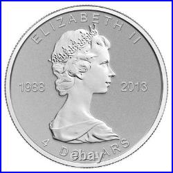2013 The Silver Maple Leaf Coin, 25th Anniversary Pure Silver Fractional Set