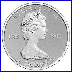 2013 The Silver Maple Leaf Coin, 25th Anniversary Pure Silver Fractional Set