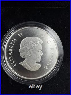 2014 $10 O Canada Timeless Maple Tree Design- 99.99% Pure Silver Coin