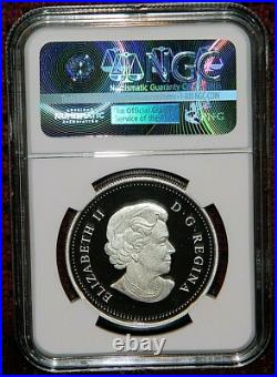 2014 CANADA $5 NORTHERN CROWN BANK LION SILVER COIN WithBOX NGC PF 70 ULTRA CAMEO