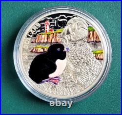 2014 CANADA coin $20 1 oz. 9999 silver Baby Animals Atlantic Puffin Stamp set