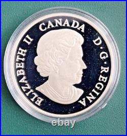 2014 CANADA coin $20 1 oz. 9999 silver Majestic Maple Leaves with Colour in OGP