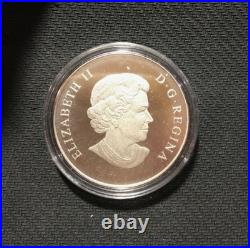 2014 Canada 100$ Fine silver coin Solitary Titan The Grizzly