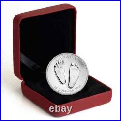 2014 Canada $10 Welcome to the World Pure Silver Coin Scarce issue date