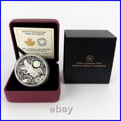 2014 Canada $15 Maple of Longevity 1 Ounce Pure Silver Coin