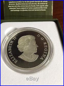2014 Canada $200 Towering Forests Of Canada 2 oz Silver Coin