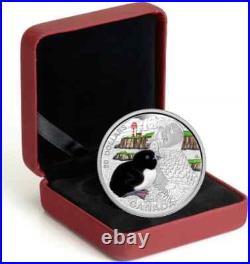 2014 Canada $20 Baby Animals Atlantic Puffin 1 oz Pure Silver Coin