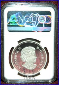 2014 Canada $20 Cougar Atop A Mountain Proof Silver Coin Ngc Pf 70 Ultra Cameo