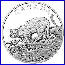 2014 Canada $20 Dollars Fine Silver 3 Coin Set Cougar