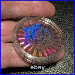 2014 Canada $20 Interconnections Land The Beaver 1 oz Pure Silver Coin Hologram