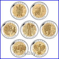 2014 Canada $20 Seven Sacred Teachings Fine Silver 7-Coin Set