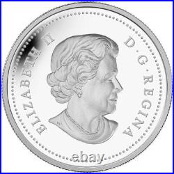 2014 Canada $20 Venetian Glass Snowman One Ounce Pure Silver Coin