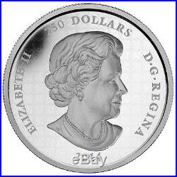 2014 Canada $250 Silver Kilo Coin In The Eyes Of The Snowy Owl