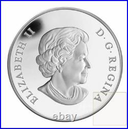 2014 Canada $25 Matriarch Moon Mask 99.99% Silver coin